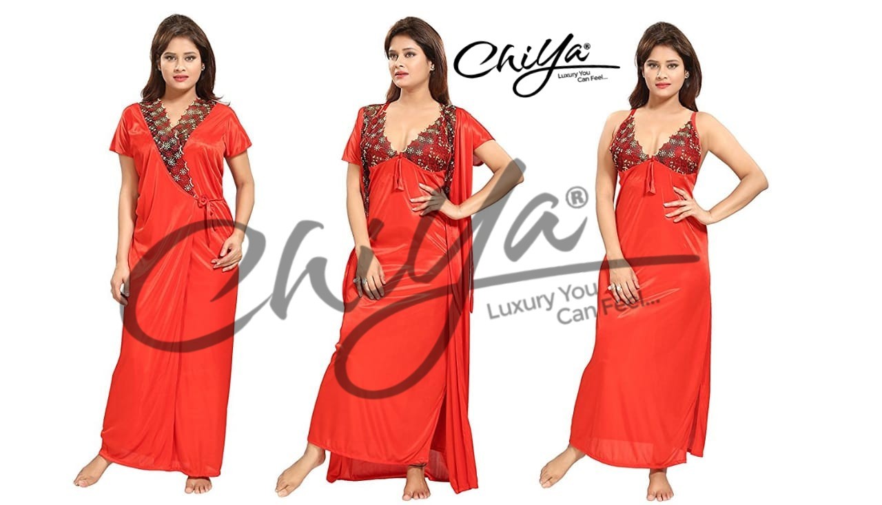 2 Pcs Full Nighty