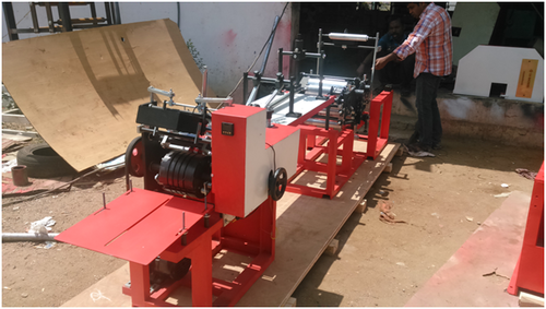 स्वचालित मेडिसिन पेपर कवर बनाने की मशीन