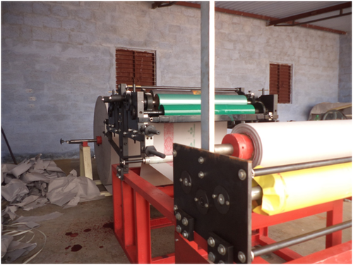 स्वचालित सिंगल यूज़ पेपर रोल प्रिंटिंग मशीन