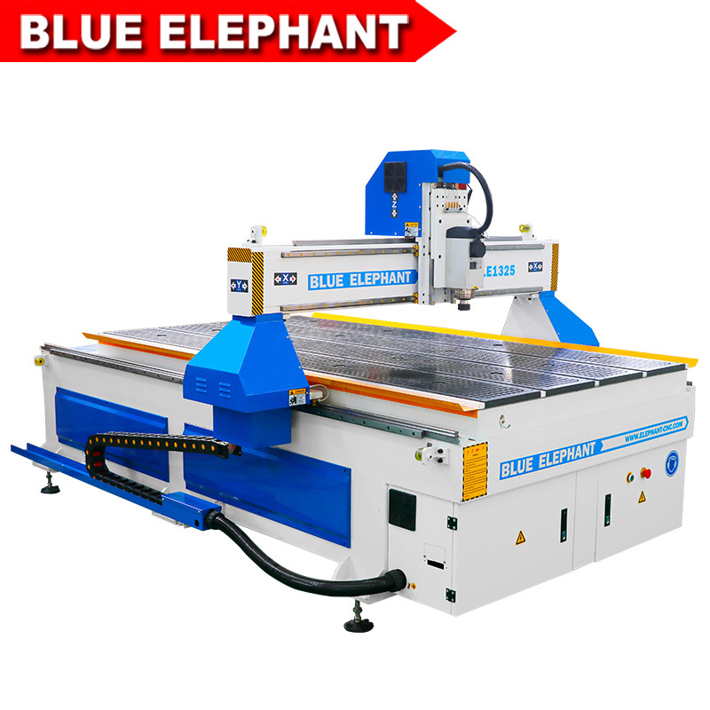 Blue 4x8 Ft Automatic 3d Cnc Wood Carving Machine 1325 Woodworking Cnc Router For Sale
