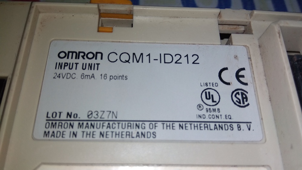 Omron Input Unit