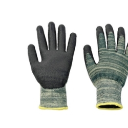 Sharpflex Pu - Leather, Nylon, And Cotton Blend | Heavy-duty Safety Gloves, Men's Sizes S, M, L, Lightweight (23.2-30 Grams), Cut-resistant For Dry And Slightly Greasy Environments