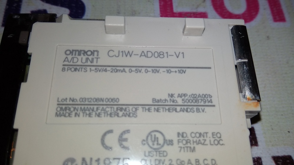 Omron Input Module
