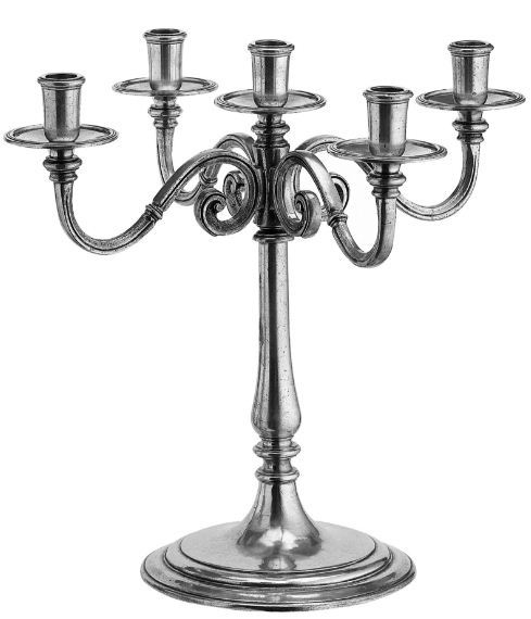 Gold&silver Classical Candelabra