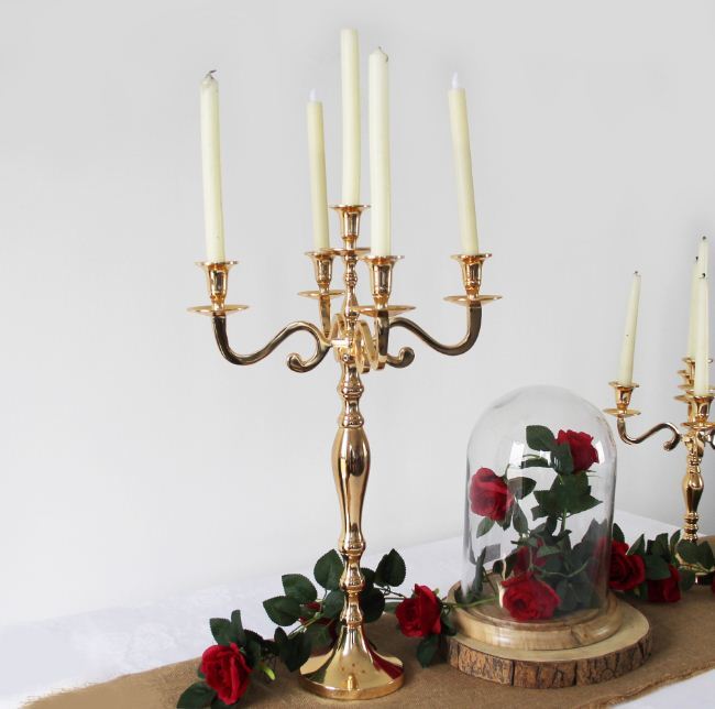 Gold&silver Classical Candelabra