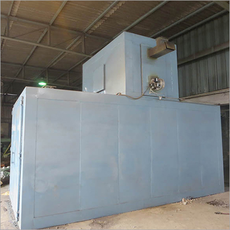 Grey Oil Fired Oven