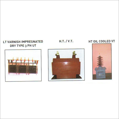 Voltage Transformer - Mild Steel, 50-150 kg | 1Ph/3Ph Low Voltage 110V, High Voltage 440V, Accurate Metering & Protection Applications