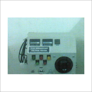 Mild Steel High Voltage Tester Control Panel