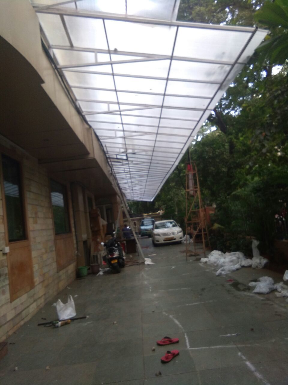 Polycarbonate Roof