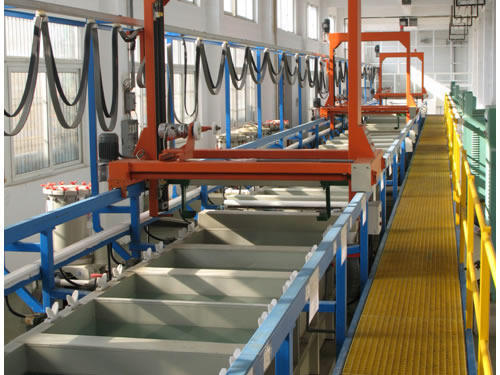 Plc Controlled Transporting Wagon (Transporter) Application: Derusting