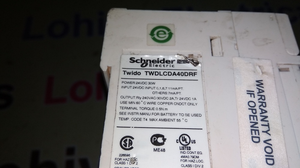 Schneider Plc - 240v Ac, 10a Output, 16 I/o, 100x50x100mm Dimensions | Industrial Automation And Control Systems
