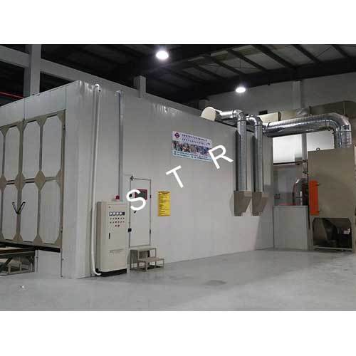 Automatic Mechanical Recycling Type Blast Room
