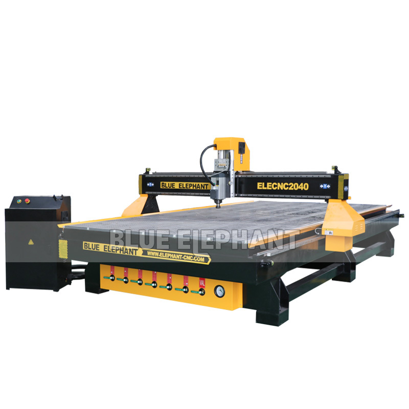 Black Big Working Table 2040 Router Cnc Machine For Engraving And Cutting Model Kits Wooden Ships