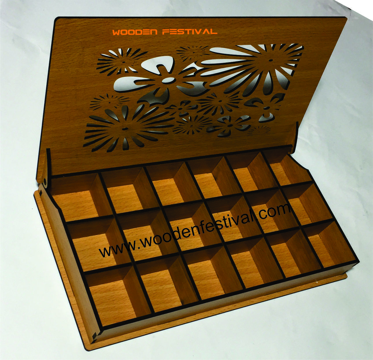 Wooden Chocolate Boxes
