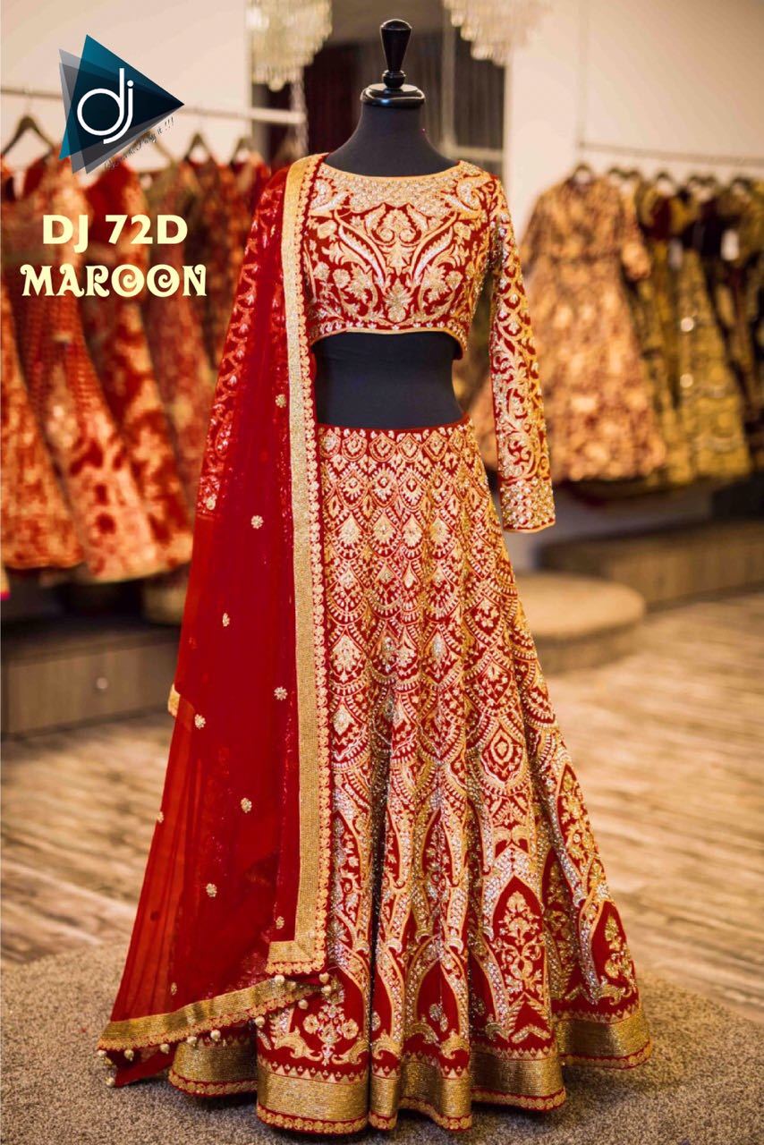 Traditional Indian Wedding Bridal Lehenga Collection