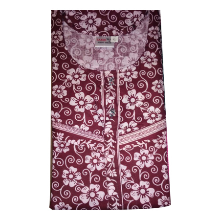 महिलाओं के लिए कॉटन का नाइट गाउन