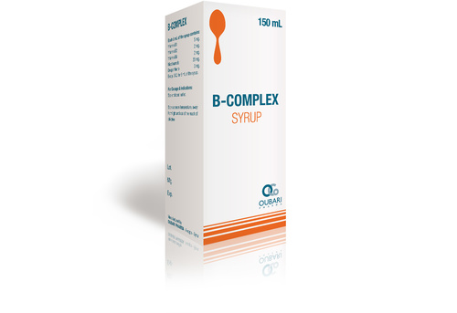 Vitamin B Complex Syrup - Liquid Form, Dosage As Per Prescription | Ingredients: Vitamin B Complex, Store In Cool & Dry Place