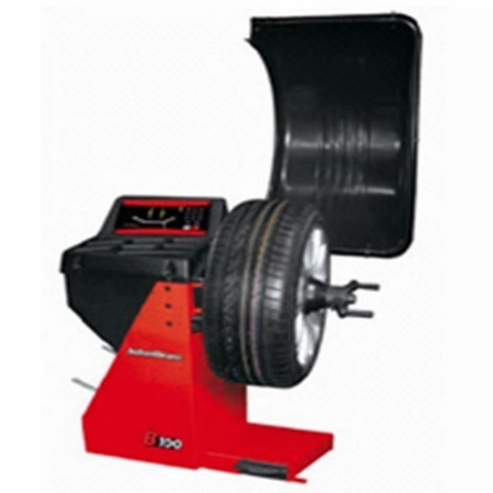 B100 Wheel Balancing Machine - Color: Red An Black