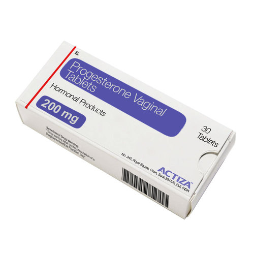 Progesterone Tablets - General Medicine, Tablet Form | Dosage As Per Prescription, Store In Cool And Dry Place