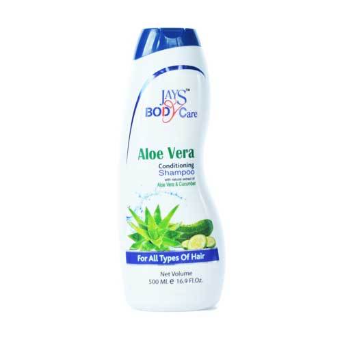 Aloe Vera Shampoo - Plastic Bottle 500ML | Nourishing Formula for All Hair Types, Enhances Smoothness, Tackles Dandruff, Promotes Hair Density