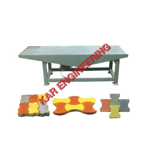 Rubber Mould Paver Vibrating Table