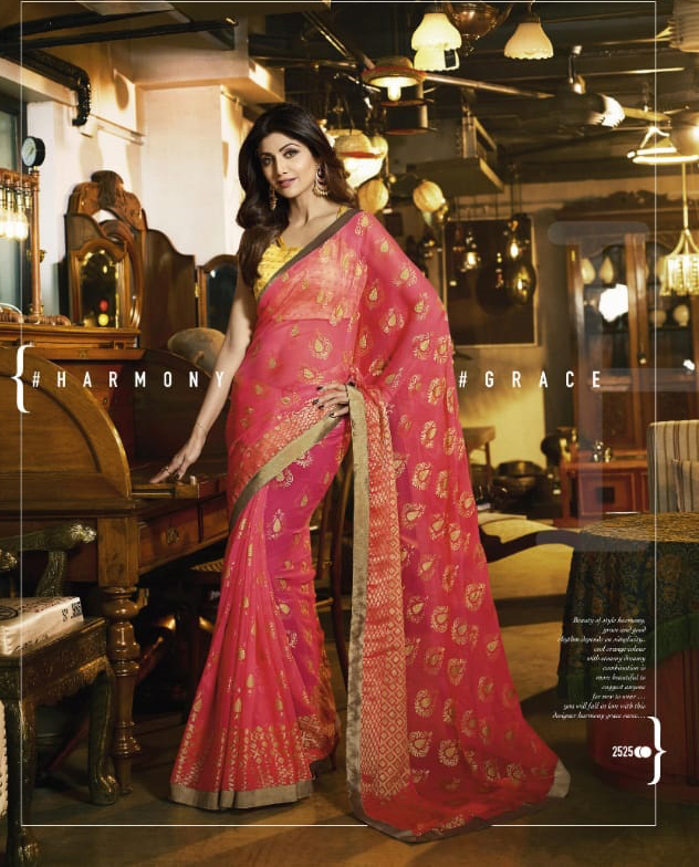 Bollywood Latest Trendy Georgette Saree