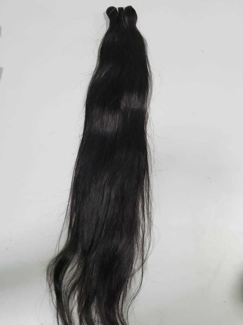 Straight Hair - Remy Hair, Single Drawn Quality With Indian Human Hair Type And All Sizes Available
