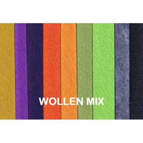 Polyester Woollen Mix Fabric