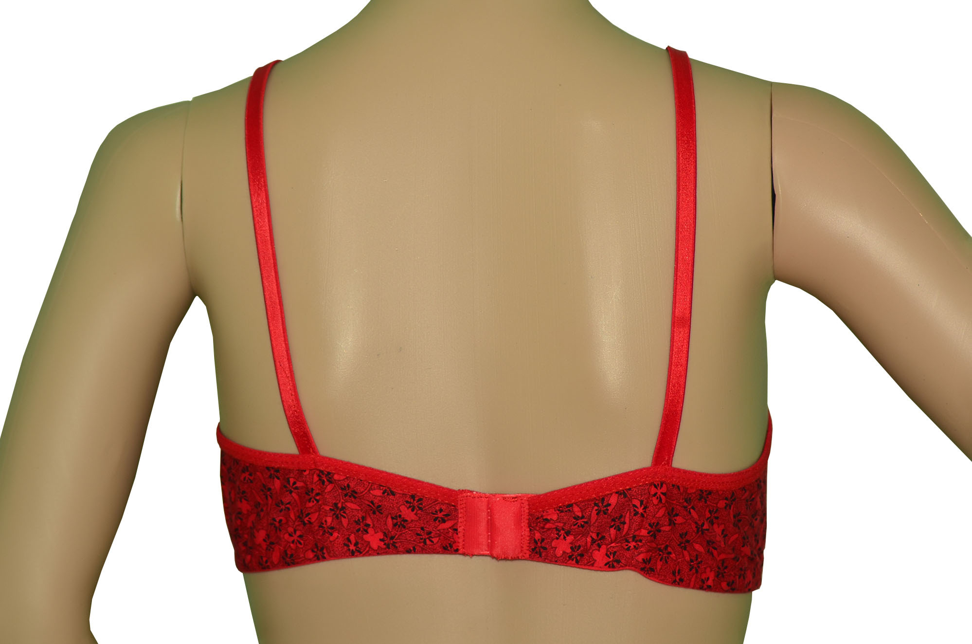 Ladies Bra - Hosiery Cotton, Sizes 32-38 | Non-wired, Adjustable Straps, Back Closure With 2 Rows & 3 Columns, Cup Coverage For Comfort