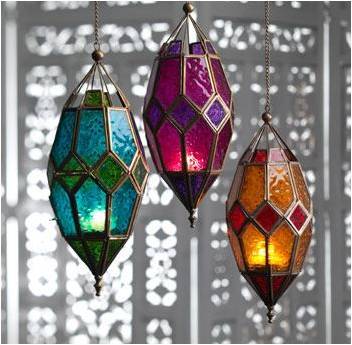 Multiple Hanging Moroccan Lantern