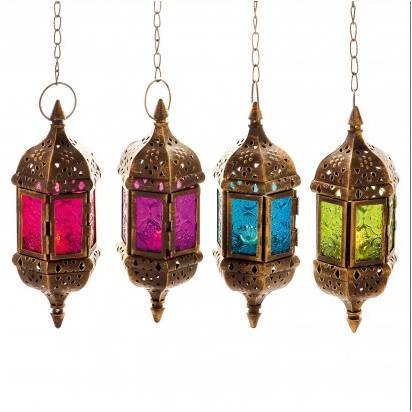 Multiple Hanging Moroccan Lantern