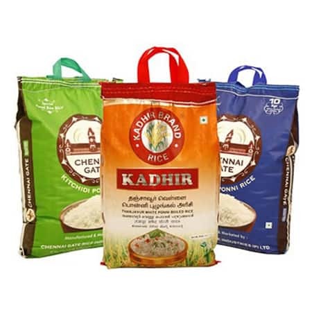 Bopp Laminated Rice Bag