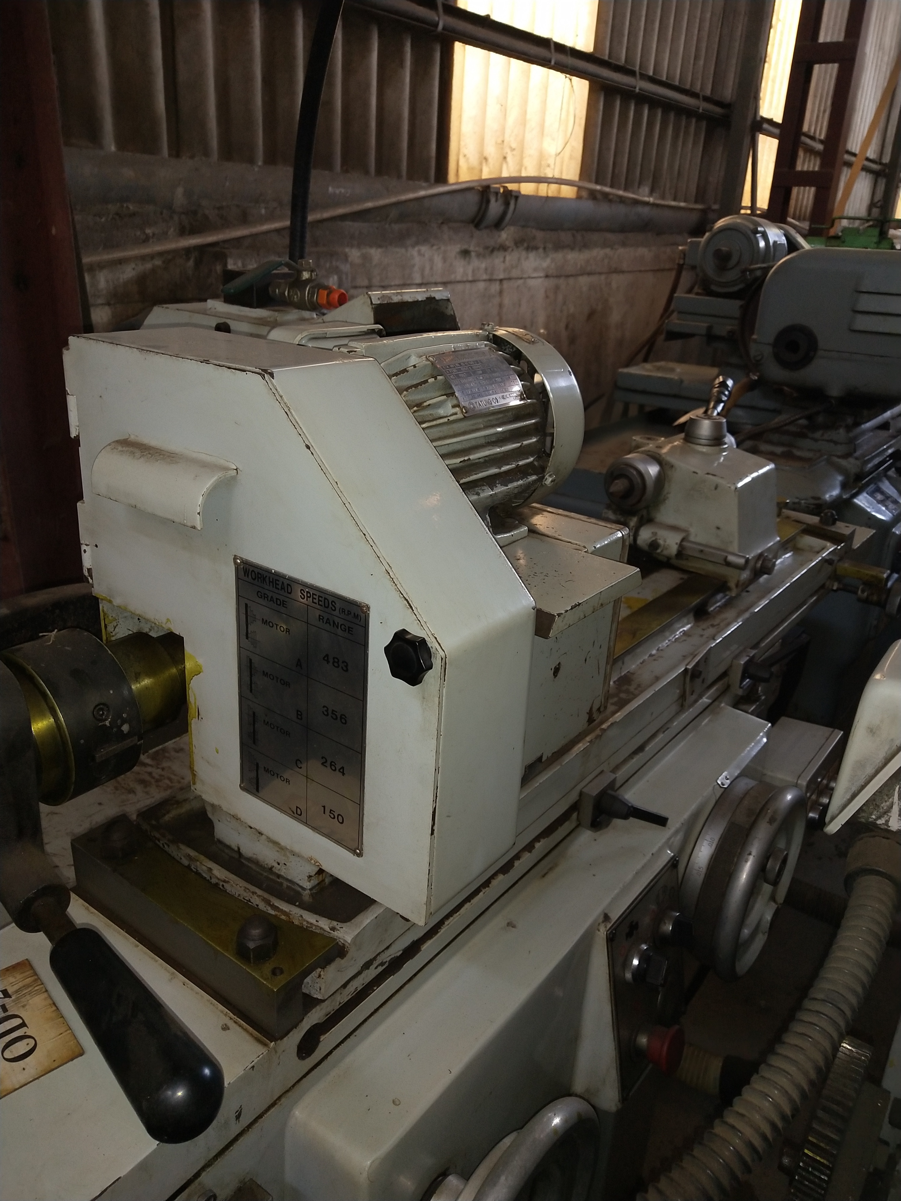 Cylindrical Rendering Machine - Cast Iron, 1800x1000x1500 Mm, 1500 Kg | Features: High Precision, Durable Design, Efficient Operation, Easy Maintenance, Versatile Applications