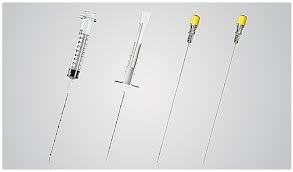 Liver Biopsy Needle - Ultra Thin Sharpened Cannula, 10 Cc Self-locking Syringe With Echogenic Treatment, Safe And Painless Ultrasound Guided Histological Aspiration