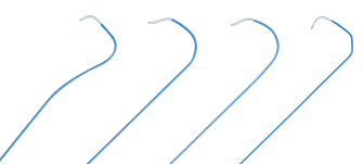 Blue Diagnostic Catheters