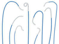Blue Diagnostic Catheters