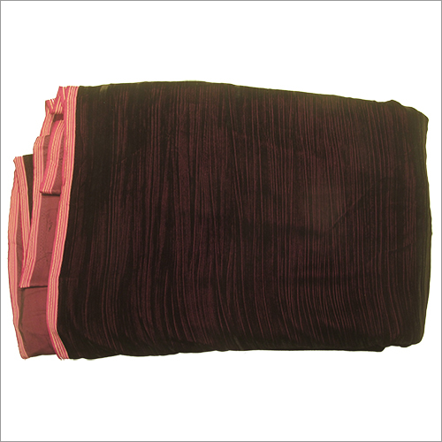 Velvet Fabric - Polyester, 54" Width, Dark Brown Color, 250 gsm Weight | Ideal for Apparel, Upholstery, Drapery, Shrinkage <5%