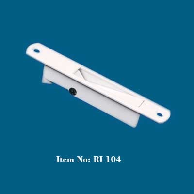 UPVC Touch Lock - Die Cast Material, 3-5 Inch Size, Available in White, Black, Golden | Ideal for Sliding Windows and Doors, Concealed Lock Design