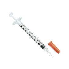 Insulin Syringes - U-100, 1 Ml Capacity, Disposable Design , Easy-to-read Unit Markings For Accurate Dosing