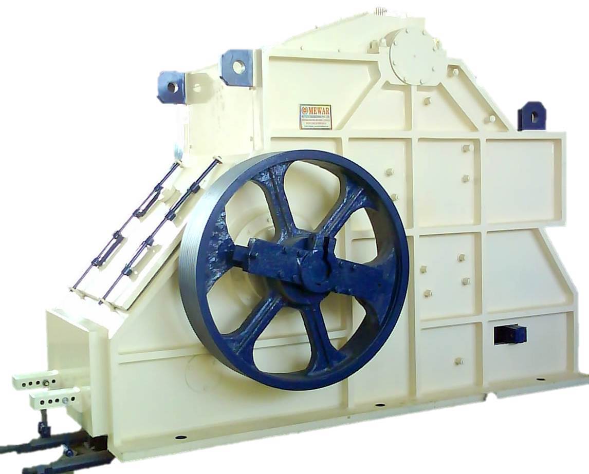 Stone Crusher - Steel Construction, Varying Dimensions, Electric Drive, Blue Finish | Automatic Lubrication, High Productivity, Low Power Consumption, Longer Life, Lower Maintenance, Simple Gap Setting
