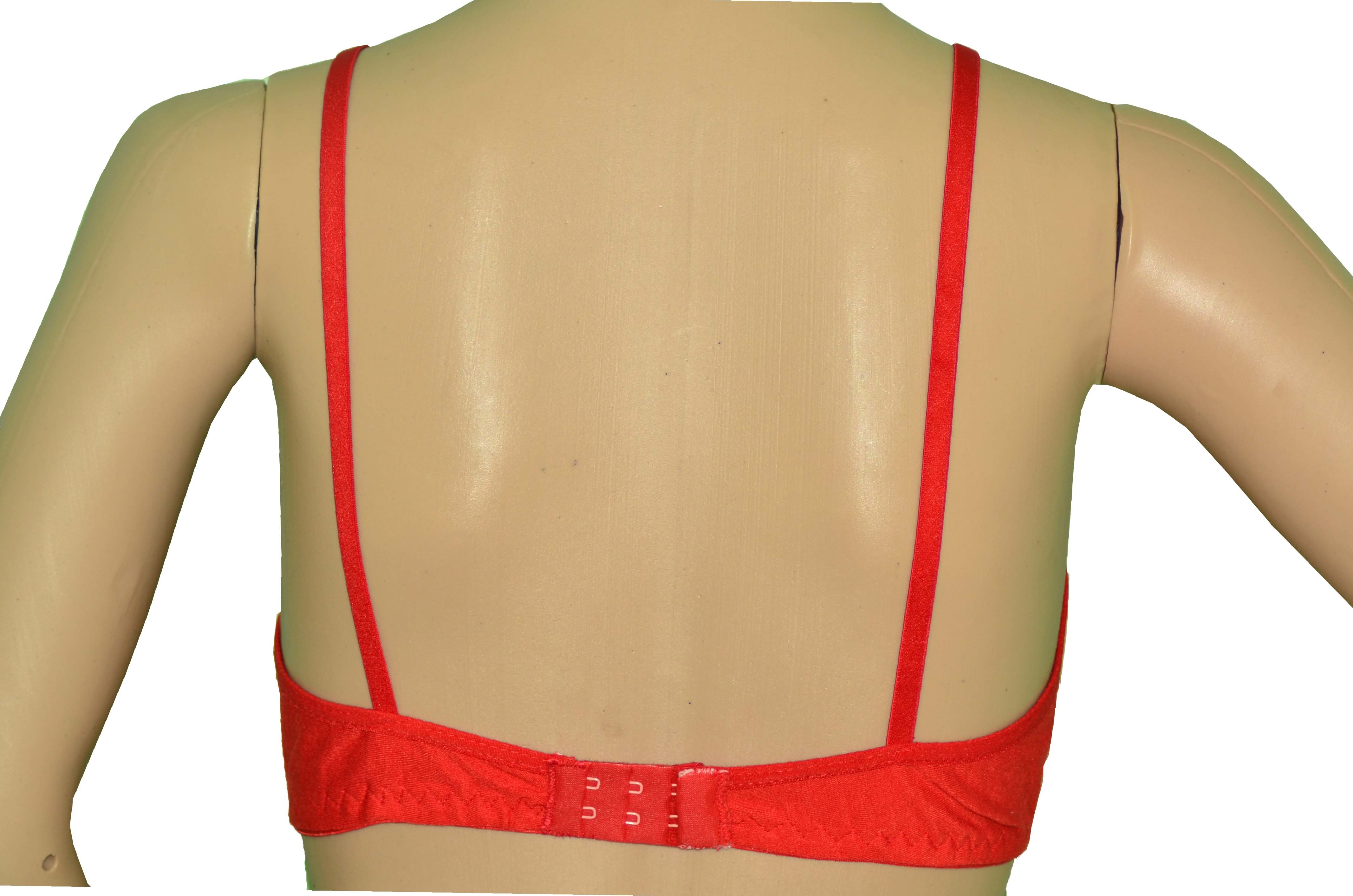 Ladies Bra - Plain Design, Sizes 32-38 | Comfortable Fit, Fade Resistant, Quick Drying