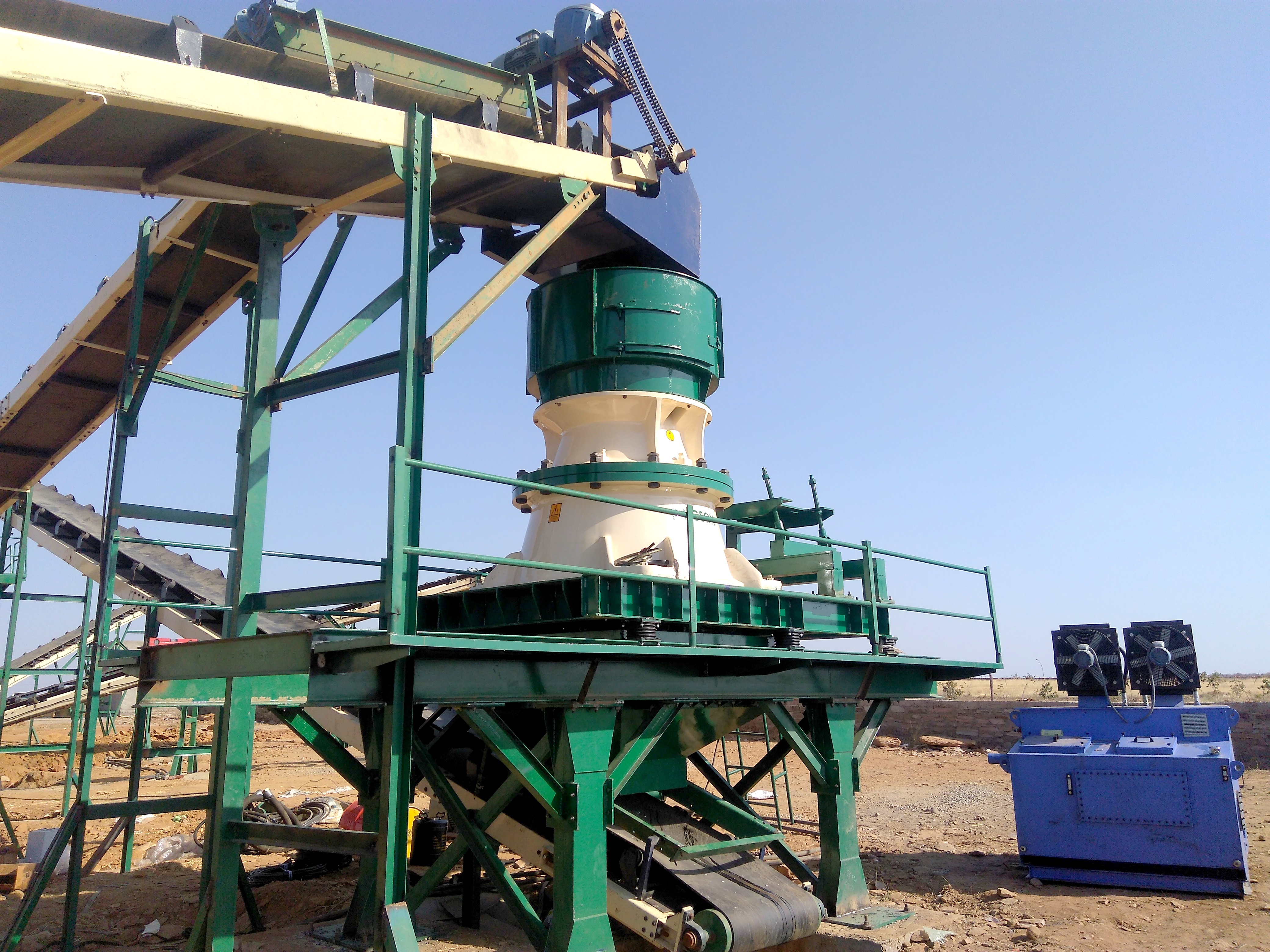 Vibrating Screening Plant