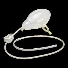 Flat Drainage Set - 100% Silicone, 20cm Perforated Flat Drain , Non-return Valve & Secure Clip