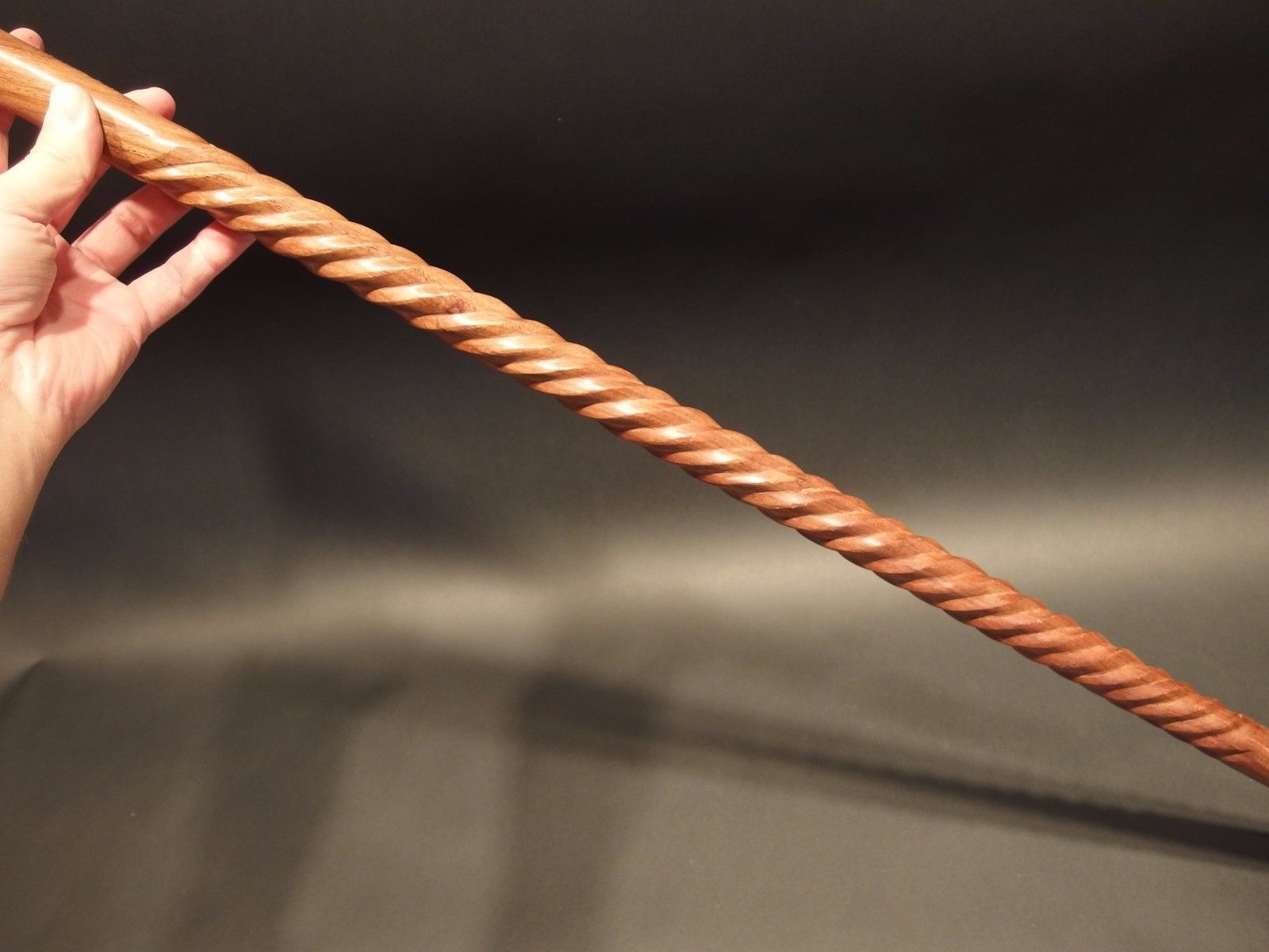 Victorian Style Vintage Brass Wood Walking Cane