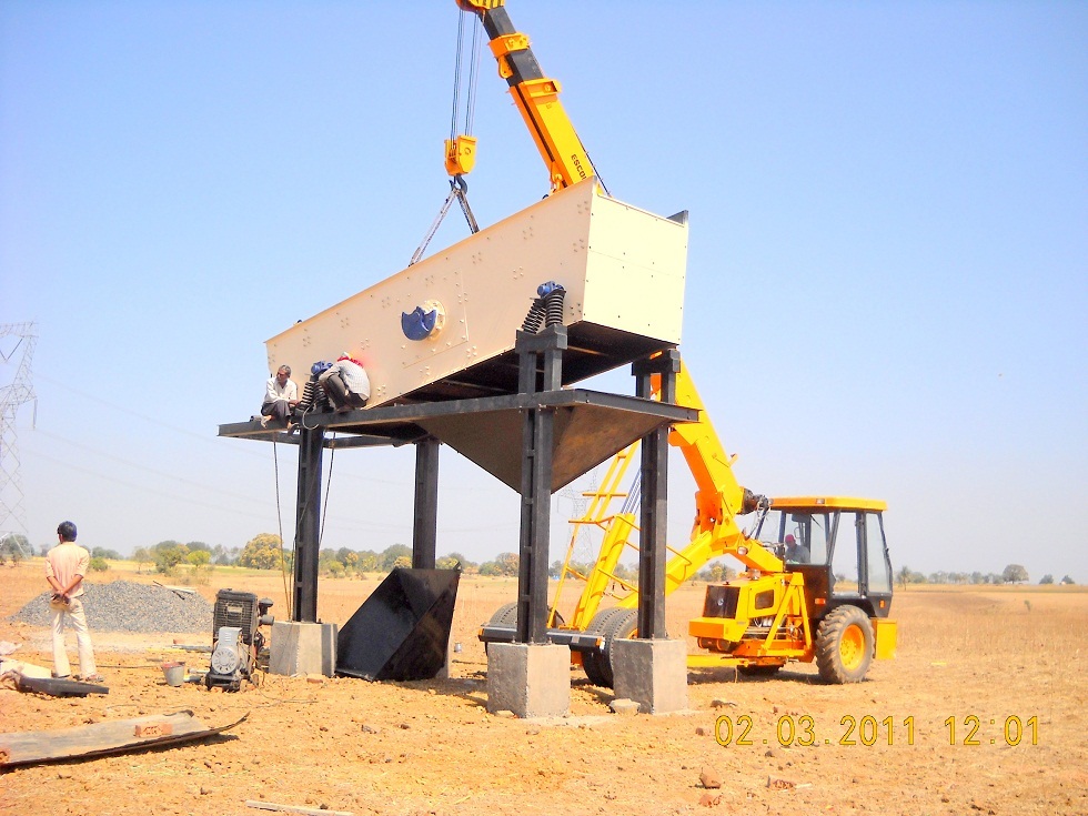 Vibrating Screening Plant