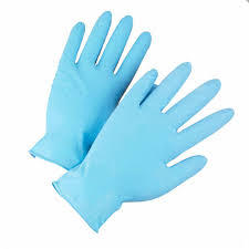 Nitrile Examination Gloves - Beaded Cuff, Blue Color | Superior Puncture Resistance, Enhanced Tactile Sensitivity, Latex-free Protection