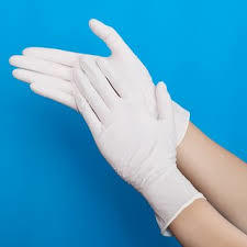 Sterile Surgical Gloves - Powdered Rubber, White Color, Sizes 5.5-9.0 | Elastic, Tear Resistant, Gamma Ray Sterilized, Disposable