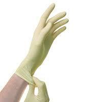 Sterile Surgical Gloves - Powdered Rubber, White Color, Sizes 5.5-9.0 | Elastic, Tear Resistant, Gamma Ray Sterilized, Disposable