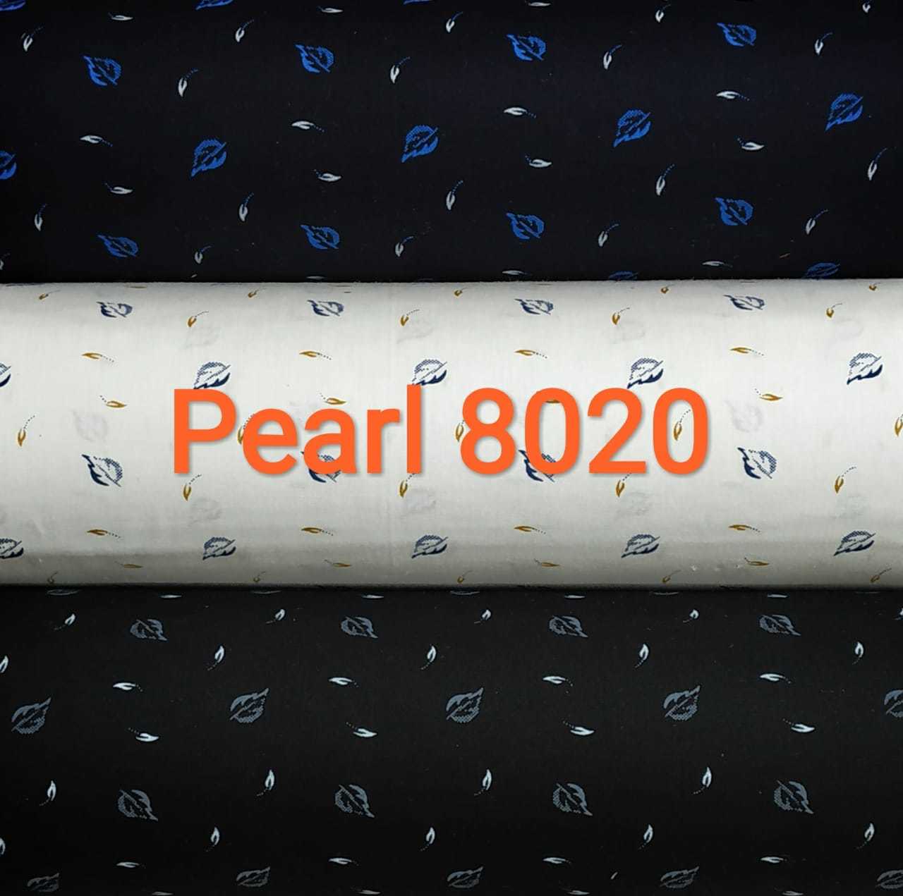 Pearl Printed Fabric - 100% 40x40 Cotton, Width: 57-58 Inches, Length: 97-98 Inches | Twill Style, Versatile Design For Various Applications