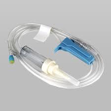 White Iv Infusion Set